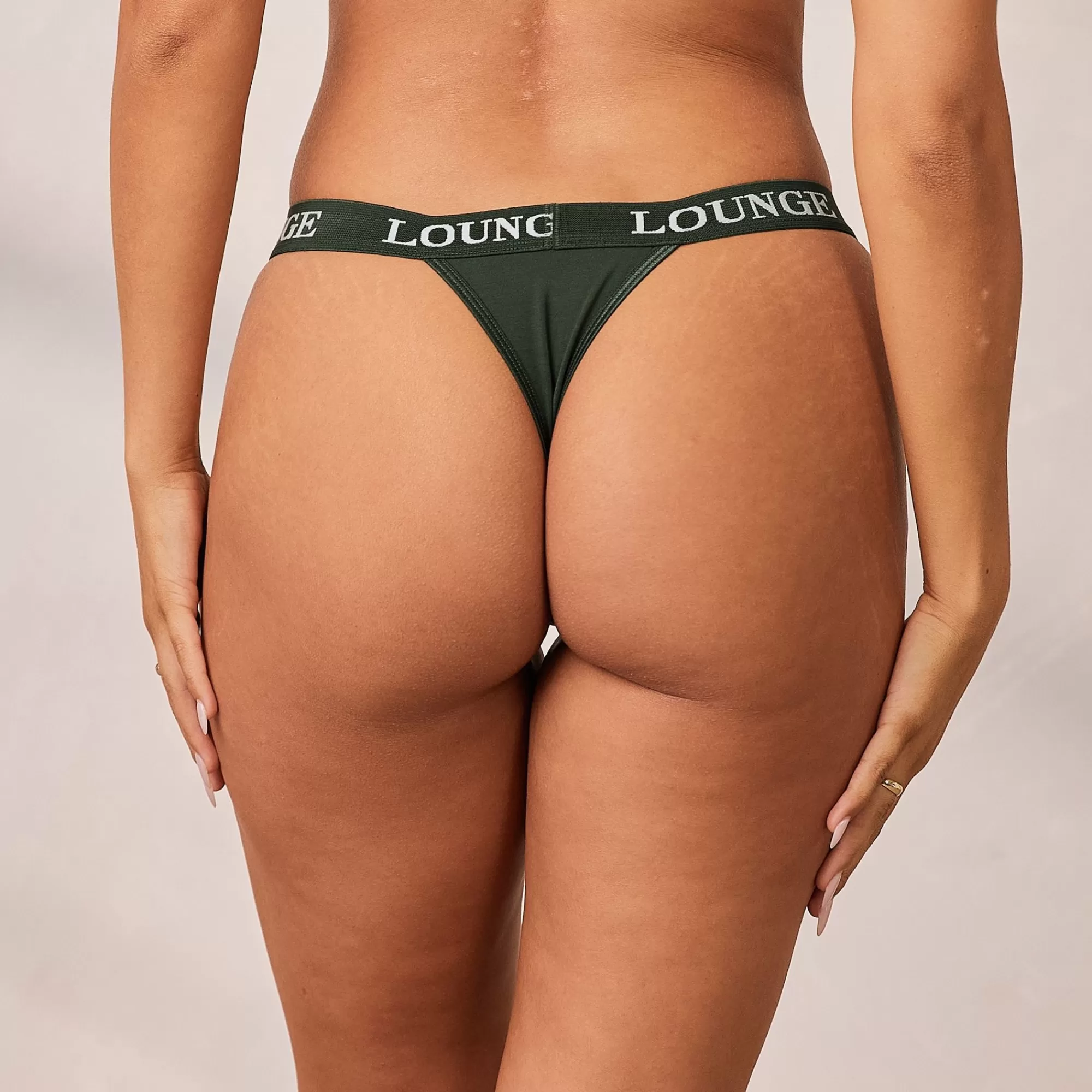 Vrouw Lounge Underwear Bamboo Triangle String