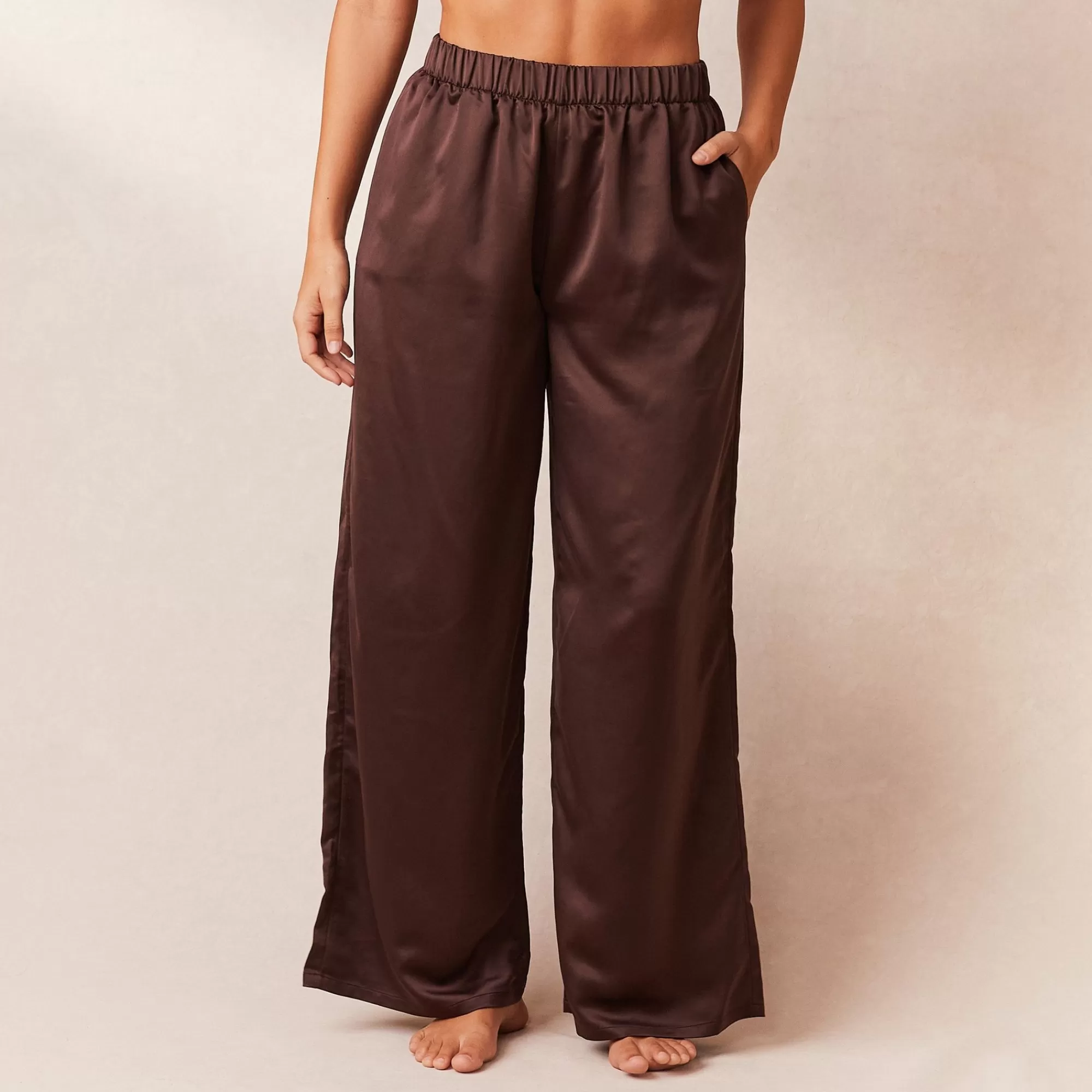 Vrouw Lounge Underwear Classic Satin Pyjama Broek