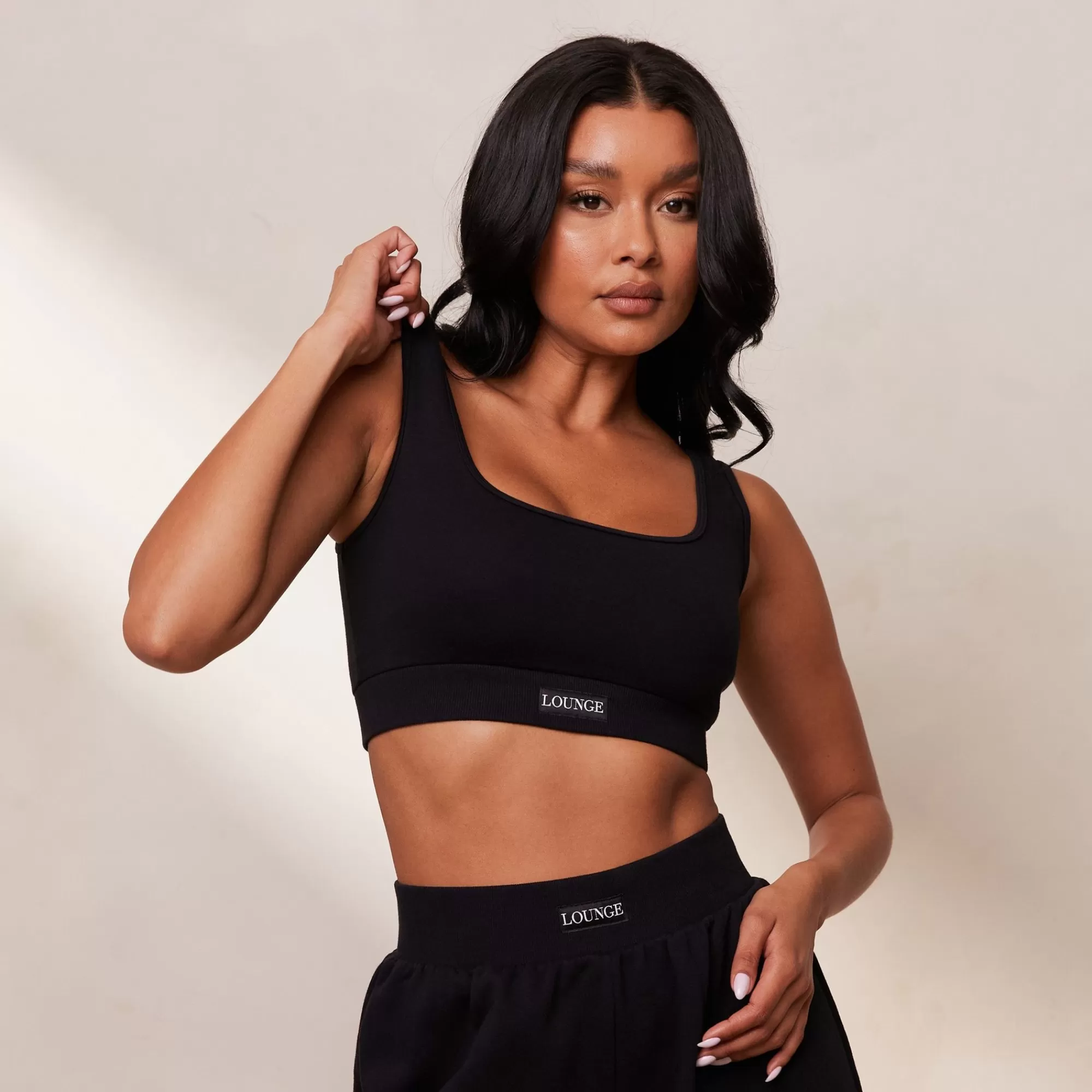 Vrouw Lounge Underwear Essential Crop Top