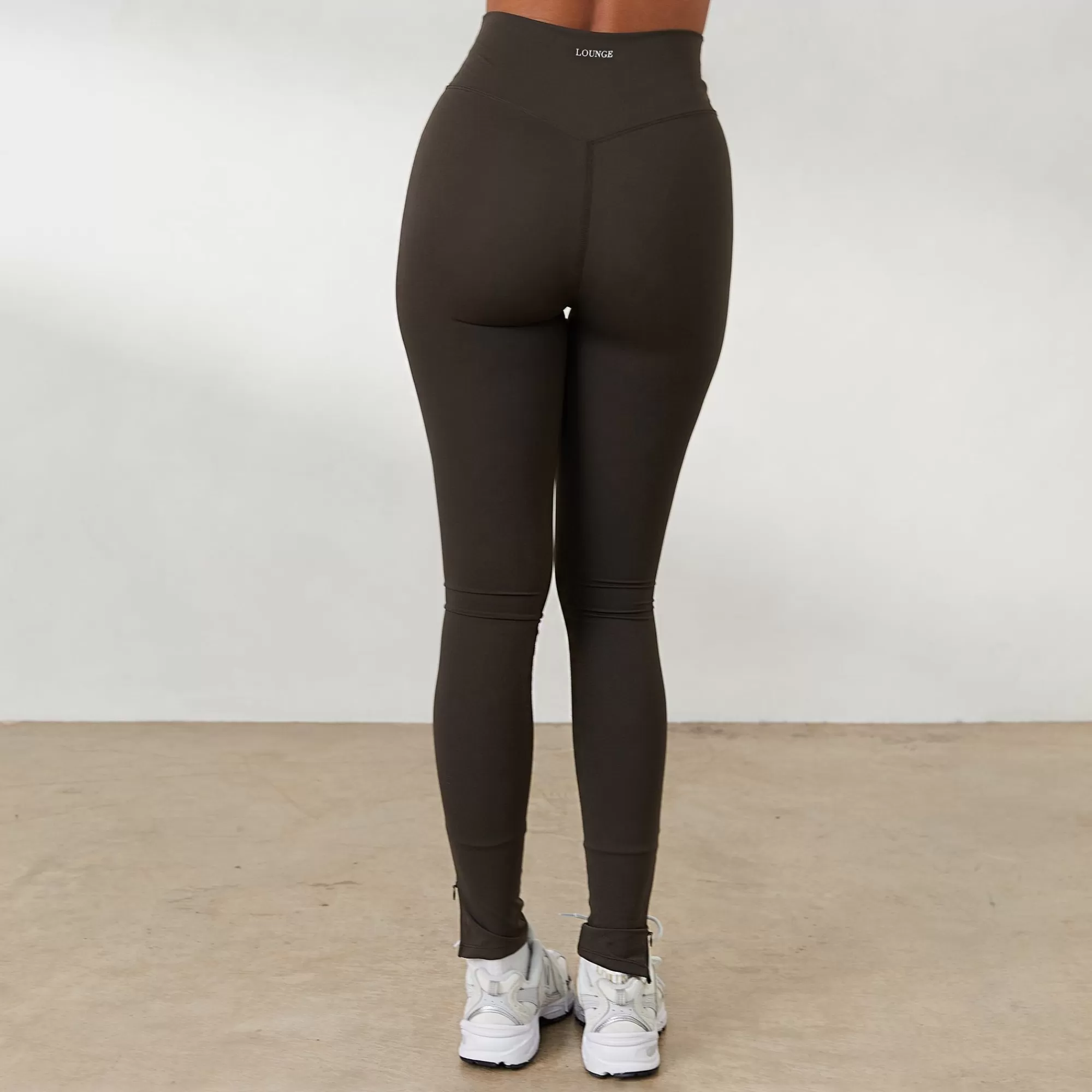 Vrouw Lounge Underwear Legging Met Enkelrits X Jess Hunt