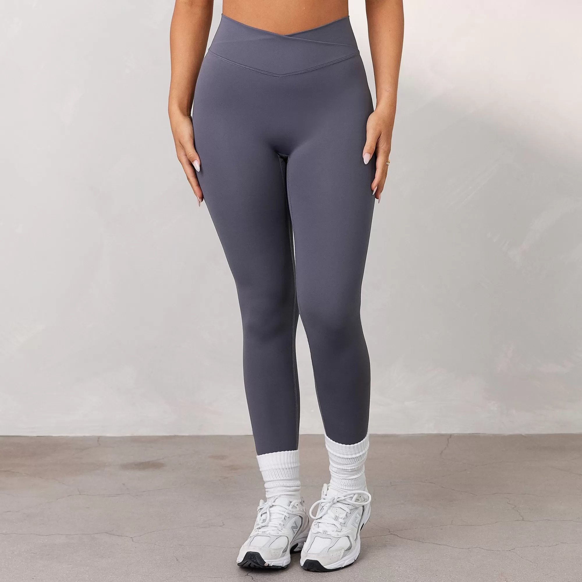 Vrouw Lounge Underwear Silhouette Crossover Leggings