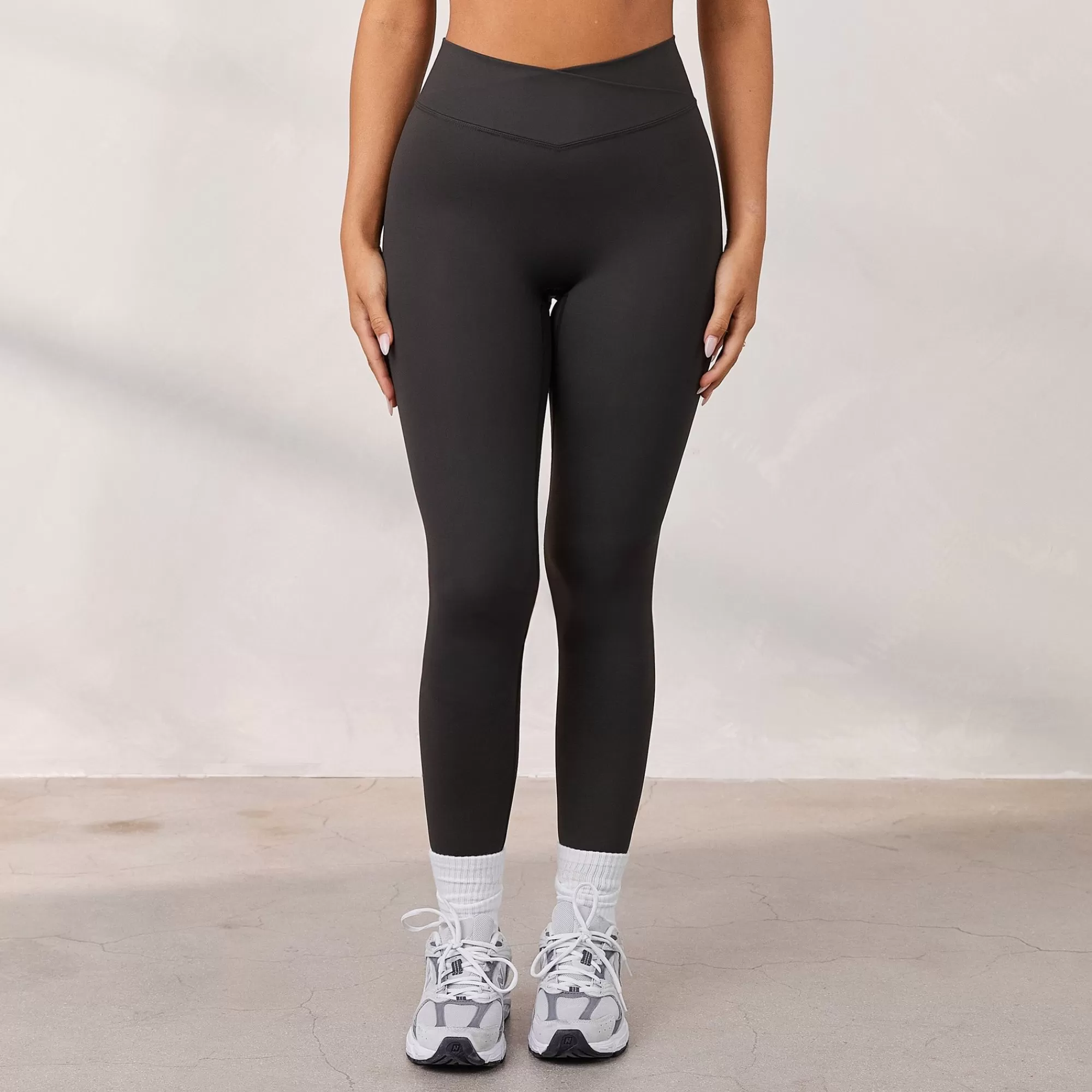 Vrouw Lounge Underwear Silhouette Crossover Leggings